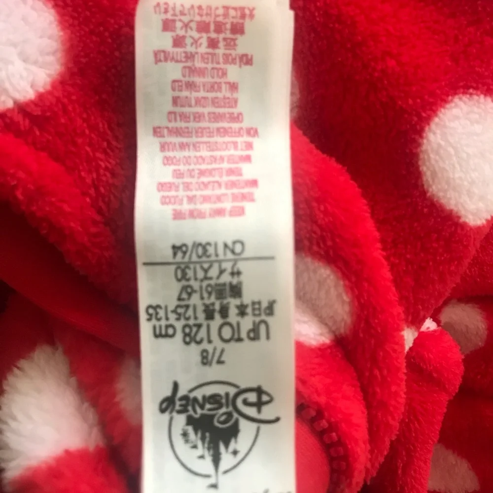 Minnie Mouse Disney One Piece/PJ’s/Costume 7/8